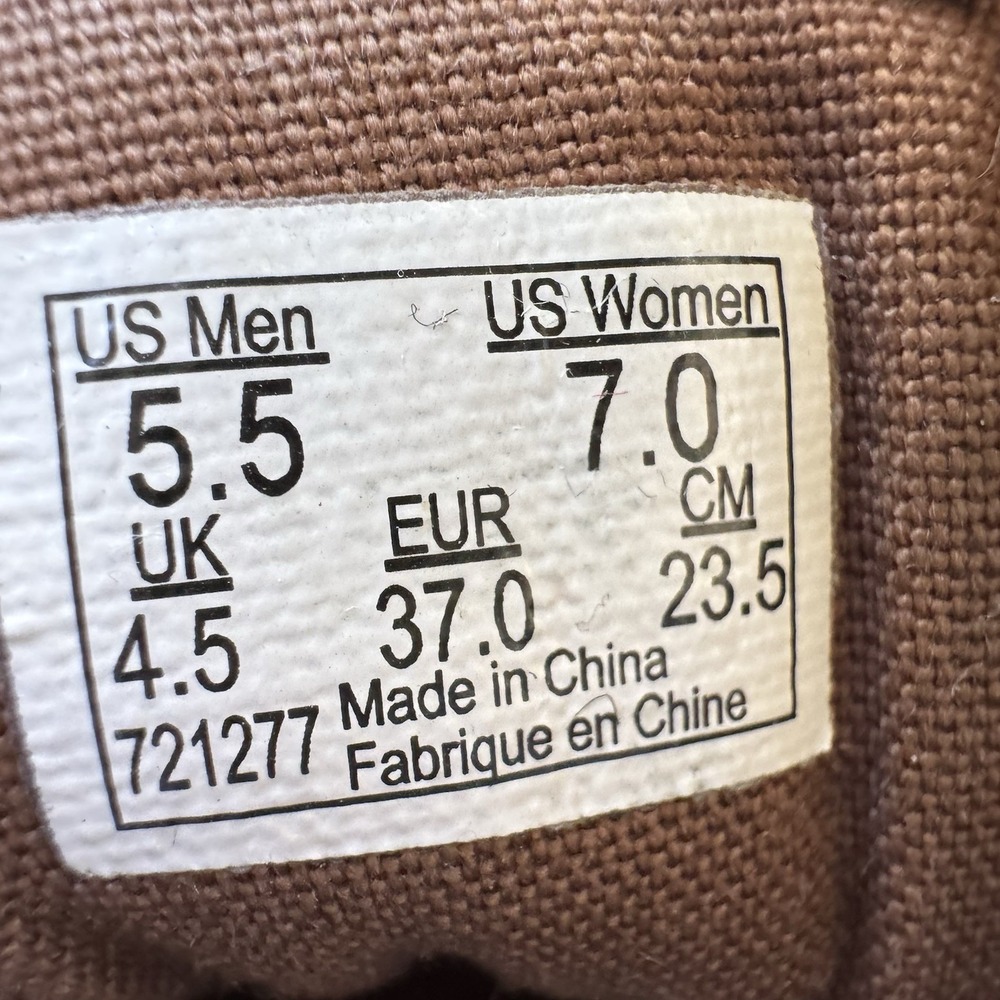 Vans Sk-8 Hi Moccasin Sneaker Women's Sz 7 (Mens 5.5) Brown Suede Fringe Sneaker - Picture 11 of 13